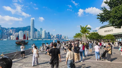 Arrive at Tsim Sha Tsui