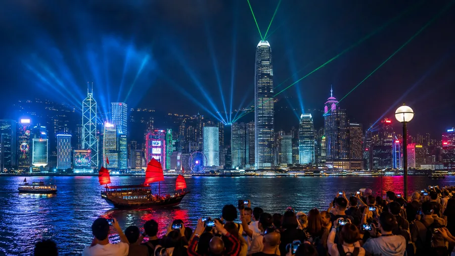 Symphony of Lights Show Hong Kong