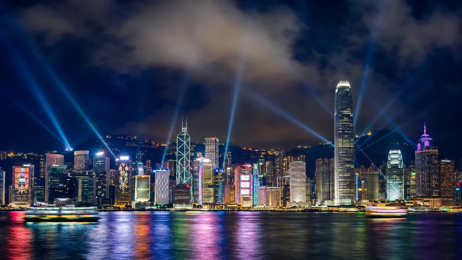 Symphony of Lights Show Hong Kong